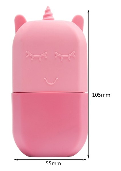 Yüz Gözler ve Boyun Için Pembe Buz Rulosu Buz Küpü Kalıp Güzellik Cilt Bakımı Gua Sha Araçları Cildi Aydınlatır Yeniden Kullanılabilir Yüz Bakım Araçları (Yurt Dışından)