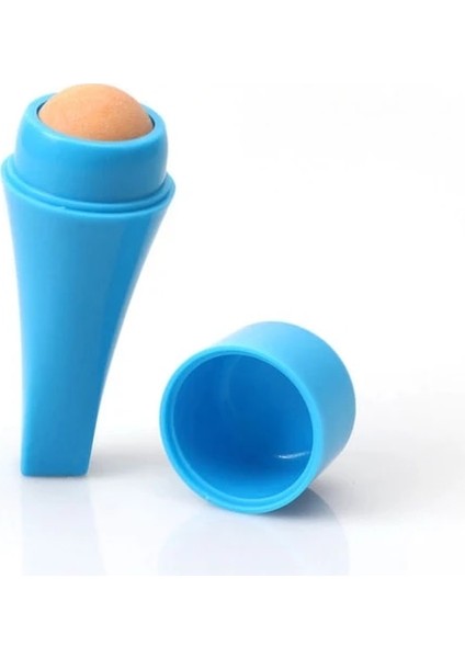 Stil C Mavi 1 Adet Yüz Yağı Emici Rulo Cilt Bakımı Volkanik Taş Yağ Emici Yıkanabilir Yüz Yağı Çıkarma Masaj Güzellik Makyaj Aracı (Yurt Dışından)