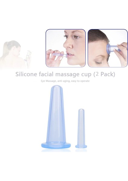 Açık Mavi 1/2 Adet Silikon Çukurluğu Emme Vakum Yüz Bacak Kol Gevşeme Masaj Fincan Emme Can Vakum Yüz Masaj Fincan (Yurt Dışından) fiyatları