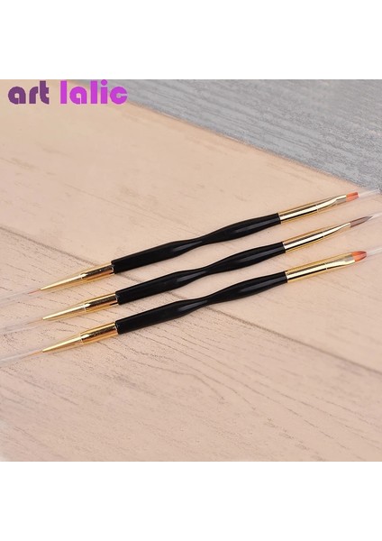 01 Yeni 1 Adet Çift Uçlu Tırnak Fırçası Boyama Çizim Hatları Kalem 3D Ipuçları Dıy Uv Jel Çiçekler Tasarım Tırnak Sanat Kitapları Salon Manikür Araçları (Yurt Dışından) indirimleri