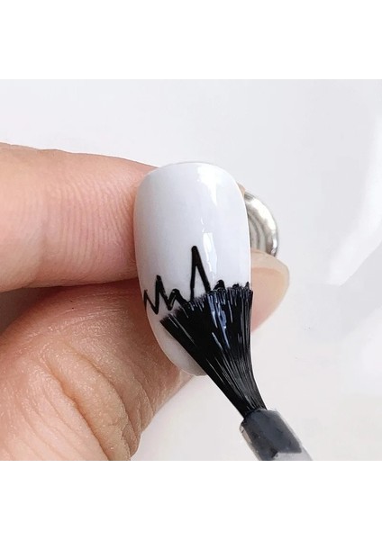 0.5mm 1 Adet Nail Art Graffiti Kalem Siyah Renk Uv Jel Lehçe Tasarım Nokta Boyama Detaylandırma Kalem Fırçalar Dıy Nail Art Süslüyor Araçları 11 Boyutu (Yurt Dışından) modelleri