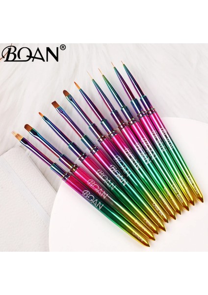 Petal Bqan 1 Adet Yıldız Degrade Tırnak Resim Fırçası Elmas Degrade Tırnak Fırçası Çizgi Boyama Fırçaları Çivi Kristal Akrilik Astar Çizim Kalemi (Yurt Dışından) modelleri