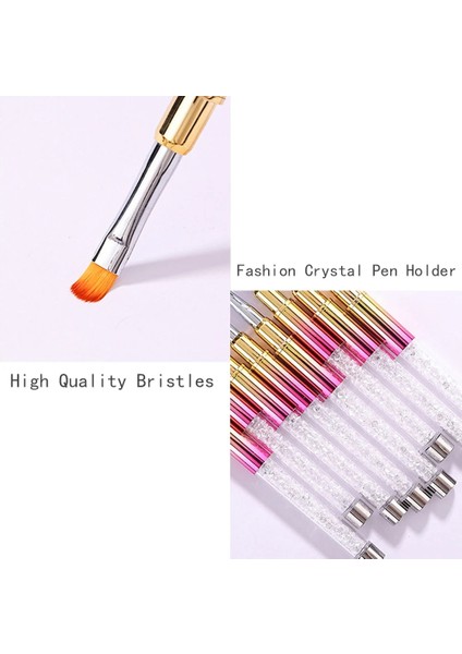 Desen 24 Tırnak Resim Fırçası Akrilik Profesyonel Akrilik Tırnak Fırçaları Çiçek Boyama Astar Çizim Tırnak Dekorasyon Fırçaları (Yurt Dışından) modelleri