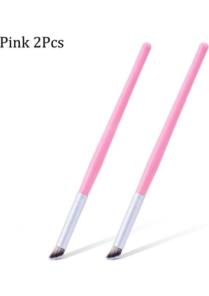 Pembe 2 Adet 2 Adet/takım Tırnak Resim Fırçası Uv Jel Boyama Çizim Manikür Kalem Araçları Dıy Aksesuar Pigment Degrade Kalem Tırnak Boyama (Yurt Dışından)