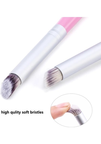 Pembe 2 Adet 2 Adet/takım Tırnak Resim Fırçası Uv Jel Boyama Çizim Manikür Kalem Araçları Dıy Aksesuar Pigment Degrade Kalem Tırnak Boyama (Yurt Dışından) indirimleri