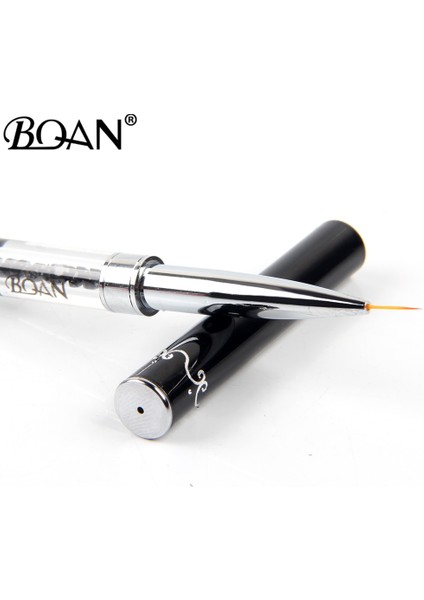 9mm 23MM Bqan Siyah Çift Kafa Kristal Saplı 9MM11MM Çizim Fırçası Astar Fırça Boyama Kalem Jel Lehçe Kristal Tırnak Sanat Manikür Araçları (Yurt Dışından) modelleri