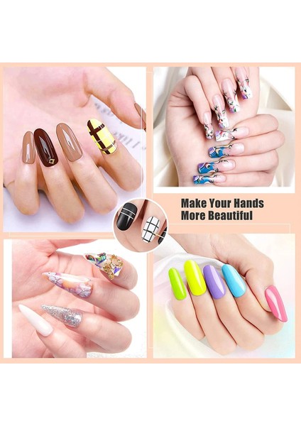 G Profesyoneller Nail Art Liner Fırça Seti Ultra-Ince Uv Jel Lehçe Boyama Çizim Çiçek Kalem Manikür Tasarım Seti (Yurt Dışından) fiyatları