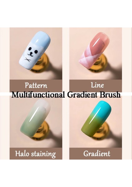 G Profesyoneller Nail Art Liner Fırça Seti Ultra-Ince Uv Jel Lehçe Boyama Çizim Çiçek Kalem Manikür Tasarım Seti (Yurt Dışından) fırsatları
