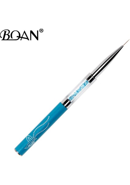 Oval4 9mm Bqan Çift Kafa Kristal Saplı Oval #4/11MM Çizim Fırça Astar Fırça Boyama Kalem Jel Lehçe Kristal Tırnak Sanat Manikür Araçları (Yurt Dışından) indirimleri