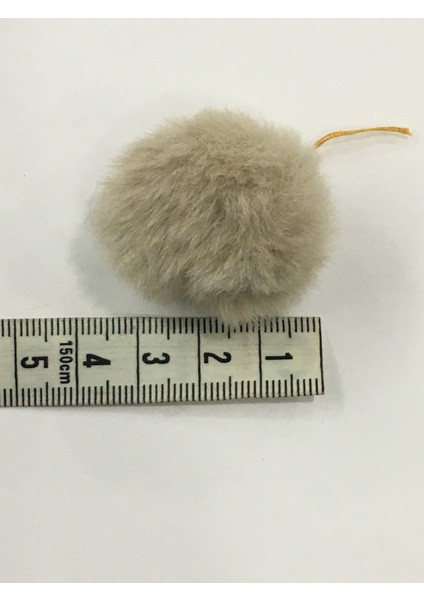 Ponpon 3 cm 5 Li Set Bej fiyatları