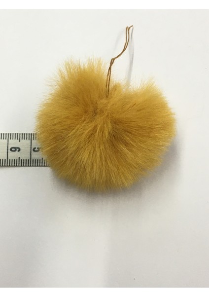 Ponpon 4 cm 5 Li Set Hardal fiyatları