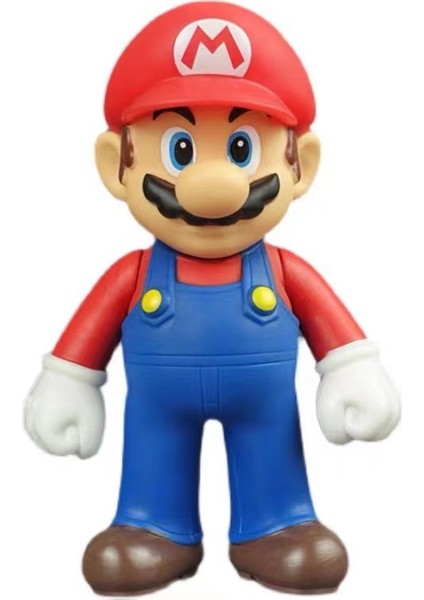 3 Adet Mario Bros Luigi Yoshi Model Bebek Oyuncak (Yurt Dışından)