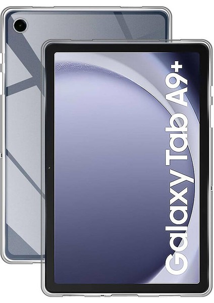 Galaxy Tab A9 Plus X210  Kılıf Tablet Esnek Şeffaf Silikon Kapak