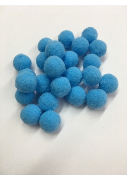 Ponpon Mini Boy 50 Adet Mavi