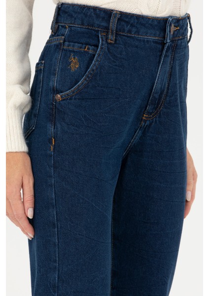 U.S. Polo Assn. Kadın Koyu Mavi Jean Pantolon 50272850-DN0023