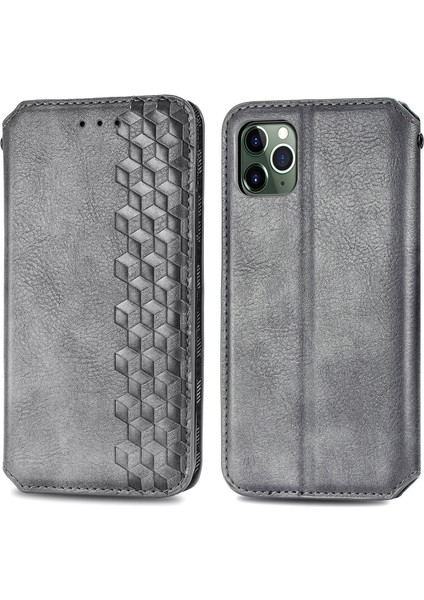 iPhone 11 Pro Kart Tutuculu Cüzdan Kılıfı, Pu Deri Çevirme Çubuğu Darbeye Dayanıklı Kapak (Yurt Dışından)