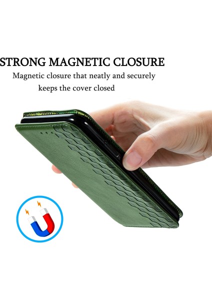 iPhone 12 Pro Max Kart Tutuculu Cüzdan Kılıfı, Pu Deri Çevirme Çubuğu Darbeye Dayanıklı Kapak (Yurt Dışından)