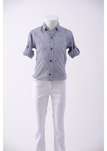 erkek çocuk spor keten gömlek fırsatları