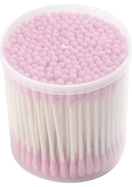 Beyaz 200 Adet Keskin Yuvarlak Spiral Kafa Pamuklu Çubukla Kulak Temizleme Çubuğu Kozmetik Temizleme Çubukları Çift Taraflı Tasarım Kozmetik Aracı (Yurt Dışından) fırsatları