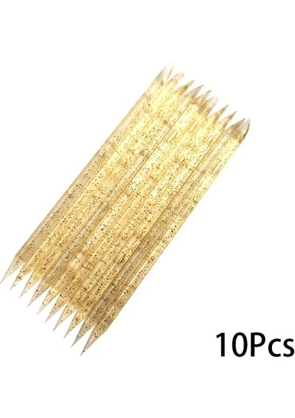 10 Adet Sarı Plastik Tırnak Tırnak Eti Itici Renkli Tırnak Sopa Manikür Çıkarıcı Tırnak Jeli Lehçe Çizim Sopa Tırnak Sanat Aracı Için 5/10/20/50/100 Adet (Yurt Dışından)