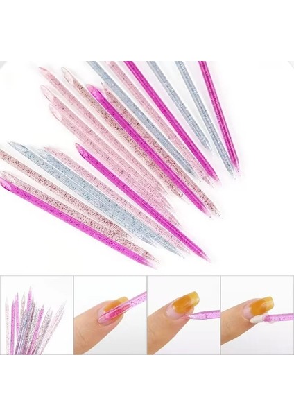 10 Adet Sarı Plastik Tırnak Tırnak Eti Itici Renkli Tırnak Sopa Manikür Çıkarıcı Tırnak Jeli Lehçe Çizim Sopa Tırnak Sanat Aracı Için 5/10/20/50/100 Adet (Yurt Dışından) modelleri