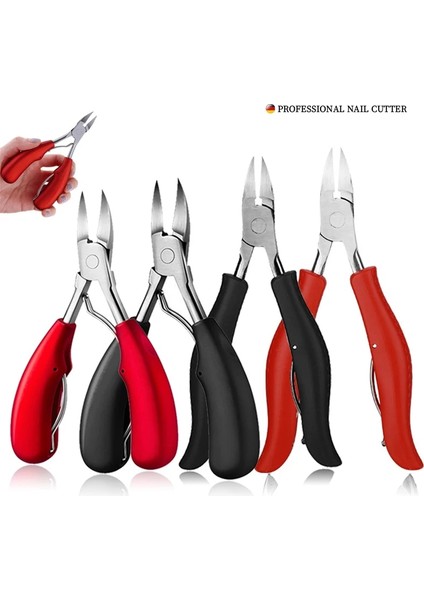 Style-2-Black 1 Adet Profesyonel Paslanmaz Çelik Tırnak Makası Parmak Ayak Tırnak Kesici Makinesi Manikür Pedikür Çivi Giyotin Ayak Bakımı Aracı (Yurt Dışından) fiyatları