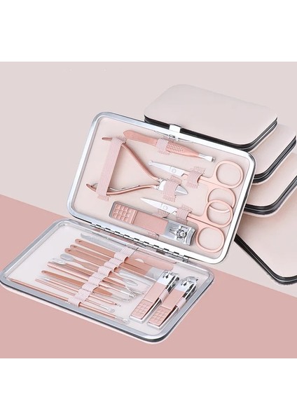 Black-7 7/12/18/23 Pcsprofesyonel Manikür Pedikür Seti Kesici Pedikür Makas Seti Kartal Kanca Taşınabilir Manikür Tırnak Makası Alet Seti (Yurt Dışından) modelleri