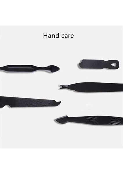 Black-7 7/12/18/23 Pcsprofesyonel Manikür Pedikür Seti Kesici Pedikür Makas Seti Kartal Kanca Taşınabilir Manikür Tırnak Makası Alet Seti (Yurt Dışından) fırsatları