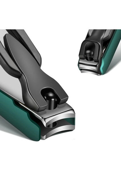 Yeşil Eğik Morandi Renkli Tırnak Makası Anti Sıçrama Tırnak Kesici Paslanmaz Çelik Manikür Araçları Tırnak Makası Ayrılabilir Tasarım (Yurt Dışından) modelleri