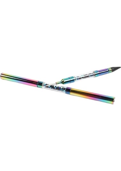 Göz Kamaştırıcı Renk Angnya Çift Uçlu Nail Art Süsleyen Kalem Mum Boya Taklidi Metal Kolu Boncuk Seçici Balmumu Kalem Göz Kamaştırıcı Renk Dıy Manikür Araçları (Yurt Dışından) indirimleri