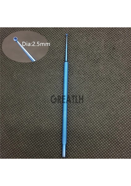 2.5mm Oftalmik Şalazyon Küretleri Mikroskobik Aletler Titanyum Tarsal Bezi Kistleri Cımbız Meyerhoefer (Yurt Dışından) indirimleri