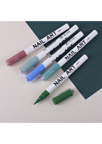 Sarı 1 Adet Tırnak Sanat Boyama Çizim Kalem Fırça Renkli Grafiti Ince Çizgi Dıy Tasarım Lehçe Manikür Aracı (Yurt Dışından) fırsatları