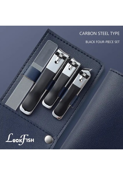 Açık Yeşil 4 Adet Yüksek Kaliteli Tırnak Dosya Tırnak Makası Clipper Manikür Pedikür Seti Kullanımı Uygun Manikür Seti Seyahat Için Sağlam (Yurt Dışından)