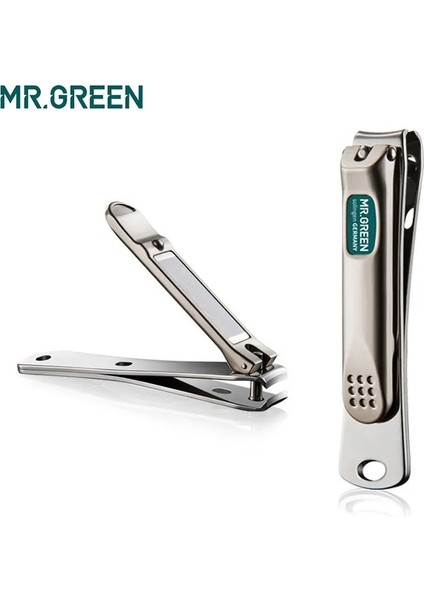 L Mr.green Paslanmaz Çelik Tırnak Makası Giyotin Pedikür Bakımı Tırnak Makası Profesyonel Balık Pulu Tırnak Törpüsü Tırnak Makası Araçları (Yurt Dışından) modelleri