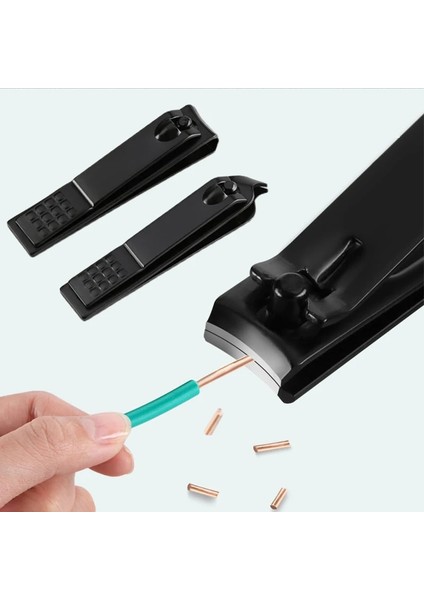 Stil 1 Siyah Tırnak Makası Ayak Tırnağı Kesiciler Paslanmaz Çelik Kalın Parmak Tırnak Pense Profesyonel Manikür Giyotin Pedikür Aracı (Yurt Dışından) fiyatları