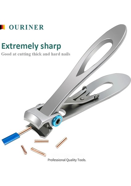 Renkli Küçük Yüksek Kaliteli Tırnak Makası Paslanmaz Çelik Iki Boyutu Mevcuttur Manikür Tırnak Kesici Kalın Sert Ayak Tırnağı Makas Araçları (Yurt Dışından) modelleri