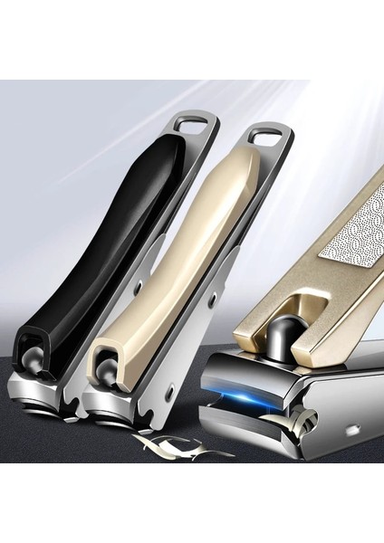 Siyah-Düz 1 Adet Profesyonel Paslanmaz Çelik Tırnak Makası Parmak Ayak Tırnak Kesici Makinesi Manikür Pedikür Çivi Giyotin Ayak Bakımı Aracı (Yurt Dışından) modelleri