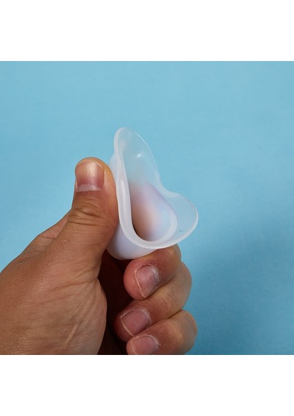 2pcs 8ml Göz Yıkama Göz Yıkama Bardağı Silikon Yeniden Kullanılabilir Tıbbi Yumuşak Göz Banyosu Bardağı Ölçekli (Yurt Dışından)