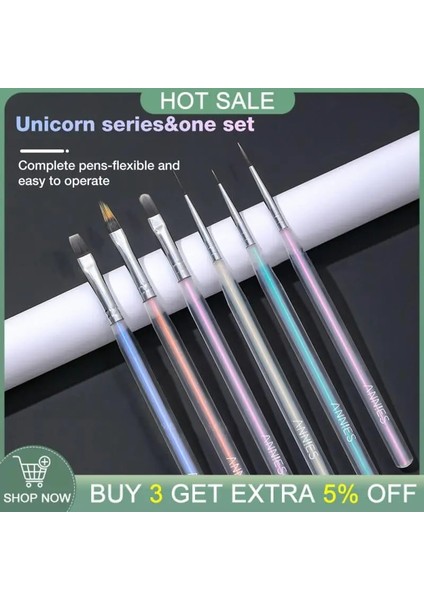 D-03 Tırnak Aksesuarları Dökülmesi Kolay Değil Saç Firma Fototerapi Halo Boya Kademeli Cetvel Kalemi Degrade Halo Fırça Tırnak Çift Kafalı Fırça (Yurt Dışından) fiyatları