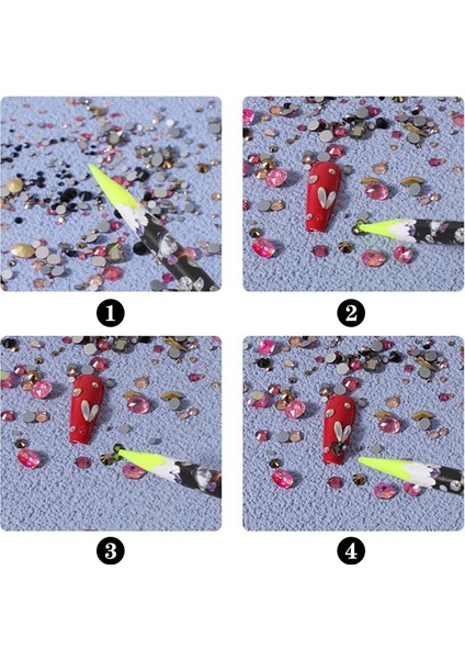 3 Adet Sarı 1-3 Adet Tırnak Süsleyen Kalem Toplama Rhinestones Taşlar Matkap Kristal Balmumu Kalem Elmas Seçici Tırnak Sanat Dekorasyon Aracı Tırnak Sanat Araçları (Yurt Dışından) indirimleri