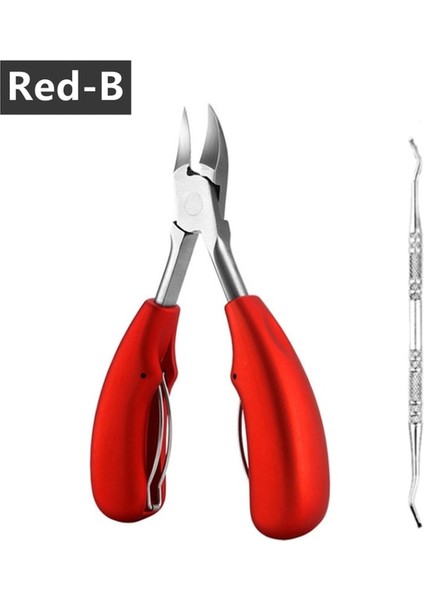 Red-B Yeni Ayak Tırnak Makası Tırnak Düzeltme Kalın Çiviler Batık Ayak Tırnaklarını Pense Kesiciler Ölü Cilt Kir Sökücü Pedikür Bakım Aracı (Yurt Dışından)