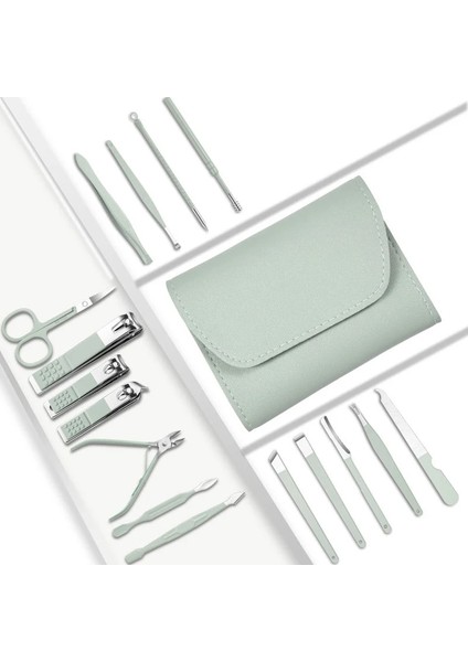 16PCS-PEMBE Manikür 4/8/12/16 Adet Tırnak Makası Takım Elbise Tırnak Makası Pedikür Kesici Paslanmaz Çelik Kartal Kanca Taşınabilir Kırpma Seti (Yurt Dışından) indirimleri