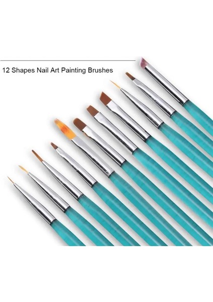 B07 1 Adet Tırnak Resim Fırçası Akrilik Şeffaf Saplı Astar Çizim Uv Jel Kalem Fransız Fırçalar Yarım Ay Şekli Degrade Manikür Aracı (Yurt Dışından) indirimleri