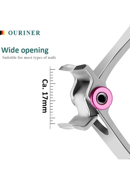 Bronz Büyük Yüksek Kaliteli Tırnak Makası Paslanmaz Çelik Iki Boyutu Mevcuttur Manikür Tırnak Kesici Kalın Sert Ayak Tırnağı Makas Araçları (Yurt Dışından) indirimleri