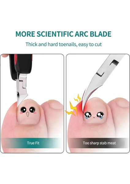 A01 1 Adet Ayak Tırnak Makası Tırnak Düzeltme Kalın Çivi Batık Ayak Tırnaklarını Pense Kesiciler Ölü Cilt Kir Sökücü Pedikür Bakım Aracı (Yurt Dışından) indirimleri