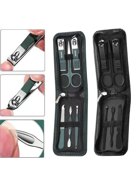 1 Adet 6 Adet Tırnak Makası Seti Taşınabilir Lüks Manikür Makası Kulak Temizleme Çubuğu Ayak Tırnaklarını Pense Tırnak Kesiciler Paslanmaz Çelik Kişisel Bakım (Yurt Dışından) modelleri