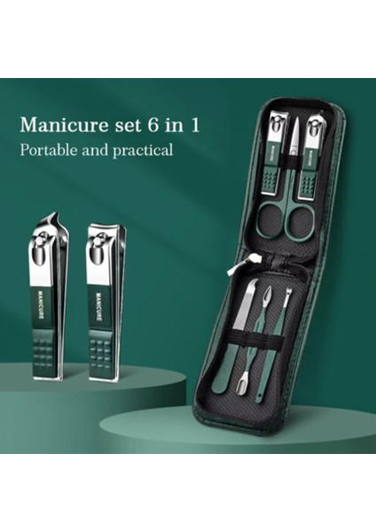 1 Adet 6 Adet Tırnak Makası Seti Taşınabilir Lüks Manikür Makası Kulak Temizleme Çubuğu Ayak Tırnaklarını Pense Tırnak Kesiciler Paslanmaz Çelik Kişisel Bakım (Yurt Dışından) fırsatları