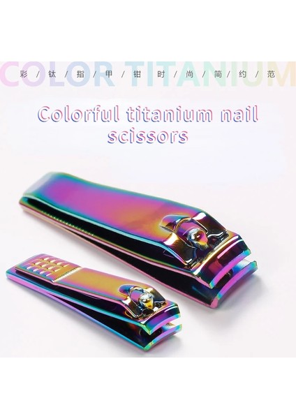 S Yeni Tırnak Makası Renk Titanyum Tırnak Makası Manikür Boyutu Manikür Araçları Tırnak Makası Bağımsız Kart (Yurt Dışından) fiyatları