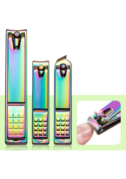 Gümüş Düz L Siyah Renkli Tırnak Makası Kesici Paslanmaz Çelik Profesyonel Manikür Giyotin Yüksek Kaliteli Ayak Tırnak Makası Manikür Araçları (Yurt Dışından) fırsatları