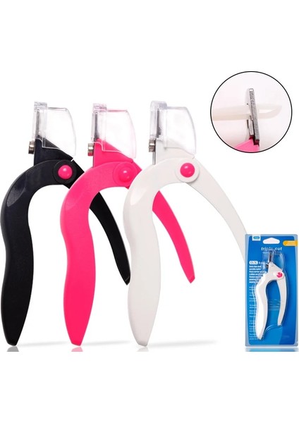 Pembe Akrilik Çok Fonksiyonlu Tırnak Sanat Kesme Makinesi Özel Tip U Kelime Yanlış Ipuçları Kesiciler Manikür Renkli Paslanmaz Çelik Tırnak Sanat Araçları (Yurt Dışından) fiyatları